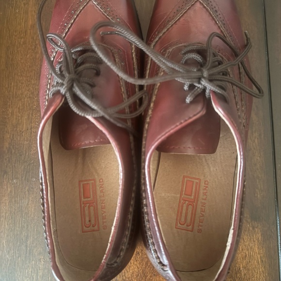 NWOT Steven Land Men's Oxford’s 8.5 - Picture 6 of 8